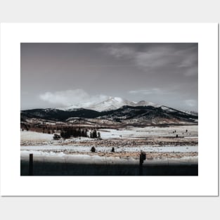 Fairplay Colorado Mountains Landscape Photography V4 Posters and Art